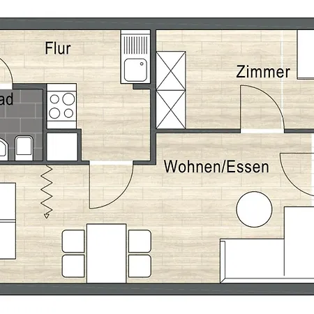 Ostseeglueck 4-2-6 - Strandappartements Am Leuchtturmweg Kellenhusen